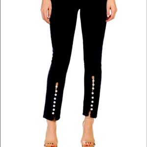 PAIGE Julia pearl embellished jeans, sz. 26